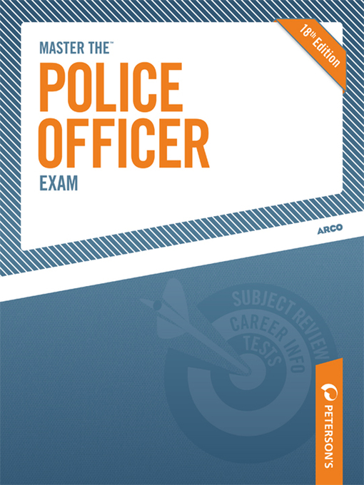 Title details for Master the Police Officer Exam by Arco - Available